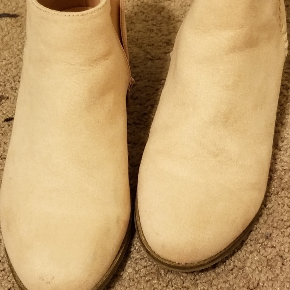 Pink Low Cut Boots